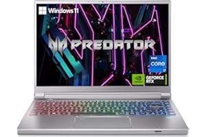Acer Predator Triton 14 Gaming/Creator Laptop | 13th Gen Intel i7-13700H | NVIDIA GeForce RTX 4050 | 14" WUXGA 165Hz G-SYNC Display | 16GB LPDDR5 | 512GB PCIe Gen 4 SSD | Killer WiFi 6E | PT14-51-78B4