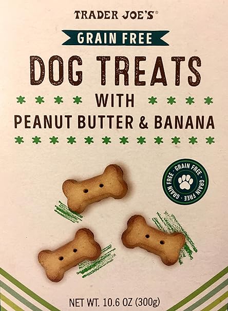 trader joe's peanut butter banana dog treats