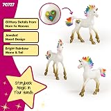 Schleich Bayala Rainbow Love Unicorn Foal 70727 Toy Figure view 3