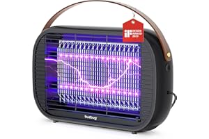 Buzbug LED Bug Zapper Indoor, 10 Years Lifespan Lamp Sustainable Less Power, Durable High-Voltage Electric Mosquito Zapper, Fly Trap Mosquito Trap, Fly Killer Fly Zapper -MA015B