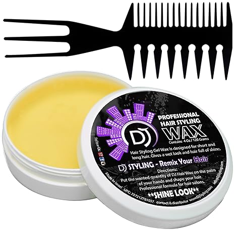 Buy Dj Styling Remix Your Hair Dj Hair Styling Gel Wax 3 9oz