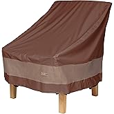 DUCKCOVERS Ultimate Waterproof Patio Lounge Chair Cover, All Weather Protection, Durable Outdoor Lawn Patio Furniture Covers, 32W x 37D x 36H inch, Patio Chair Covers for Outdoor Furniture