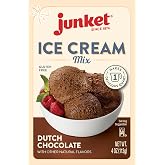 Junket Dutch Chocolate Ice Cream Mix, 4 Ounce (makes 1 quart)