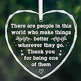 Thank You Gifts for Women Men, Thank You for Being One of Them Christmas Ornament, Appreciation Gifts for Teacher Coworker Employee Boss Friend, Farewell Gift for Coworkers-A24