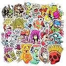 Graffiti Stickers for Car, Laptop , Skateboard, Luggage , Waterproof Vinyl Decals for Motorcycle ,Bicycle,Bumper (50Pcs/Pack Punk Style)