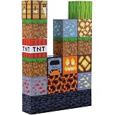 Minecraft Block Building Light - Officially Licensed Minecraft Product | Build Custom Light Up Creations &bull; 16 Stackable Minecraft Blocks Included &bull; USB Powered Interactive Display