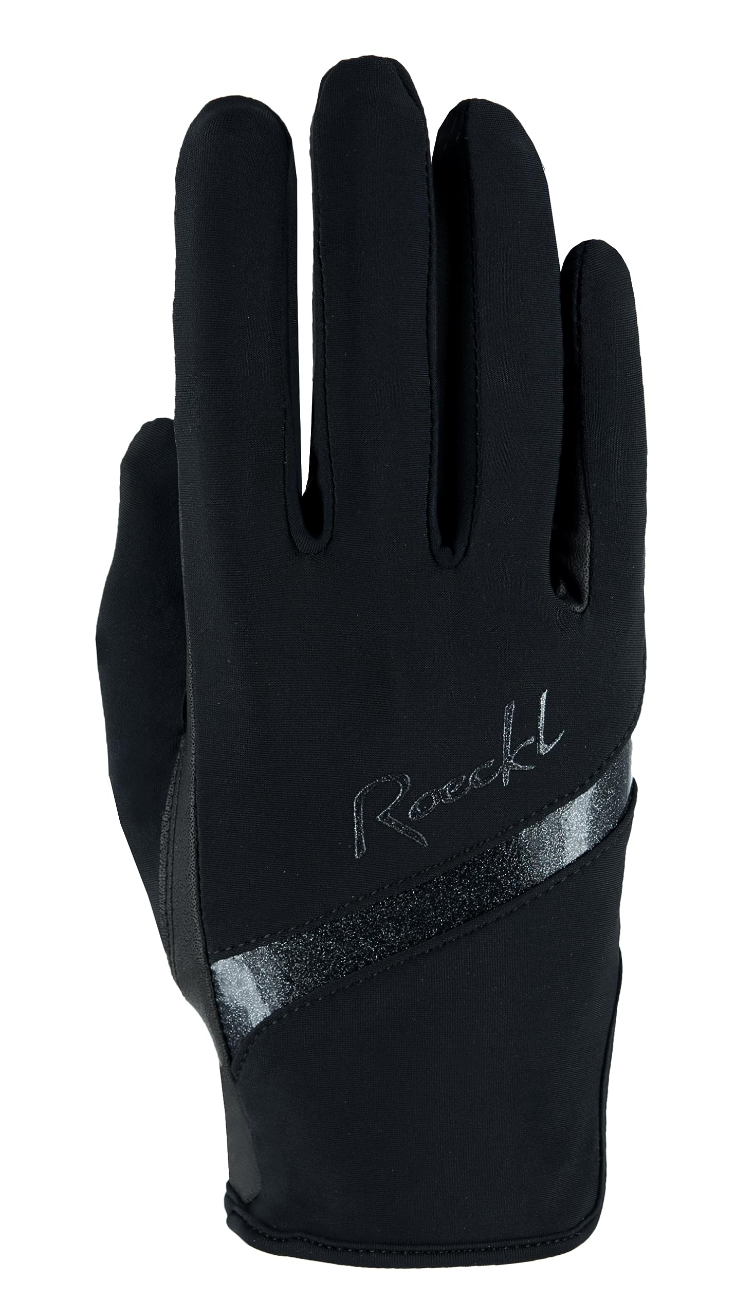 Roeckl Sports equestrian gloves LORRAINE, ladies summer riding glove, black 6