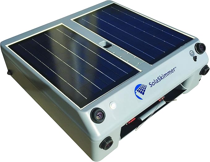 SolaSkimmer Automatic Pool Cleaner That’s Solar Powered