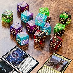 50 MTG Counters Dice Marble Bulk Spindown Life