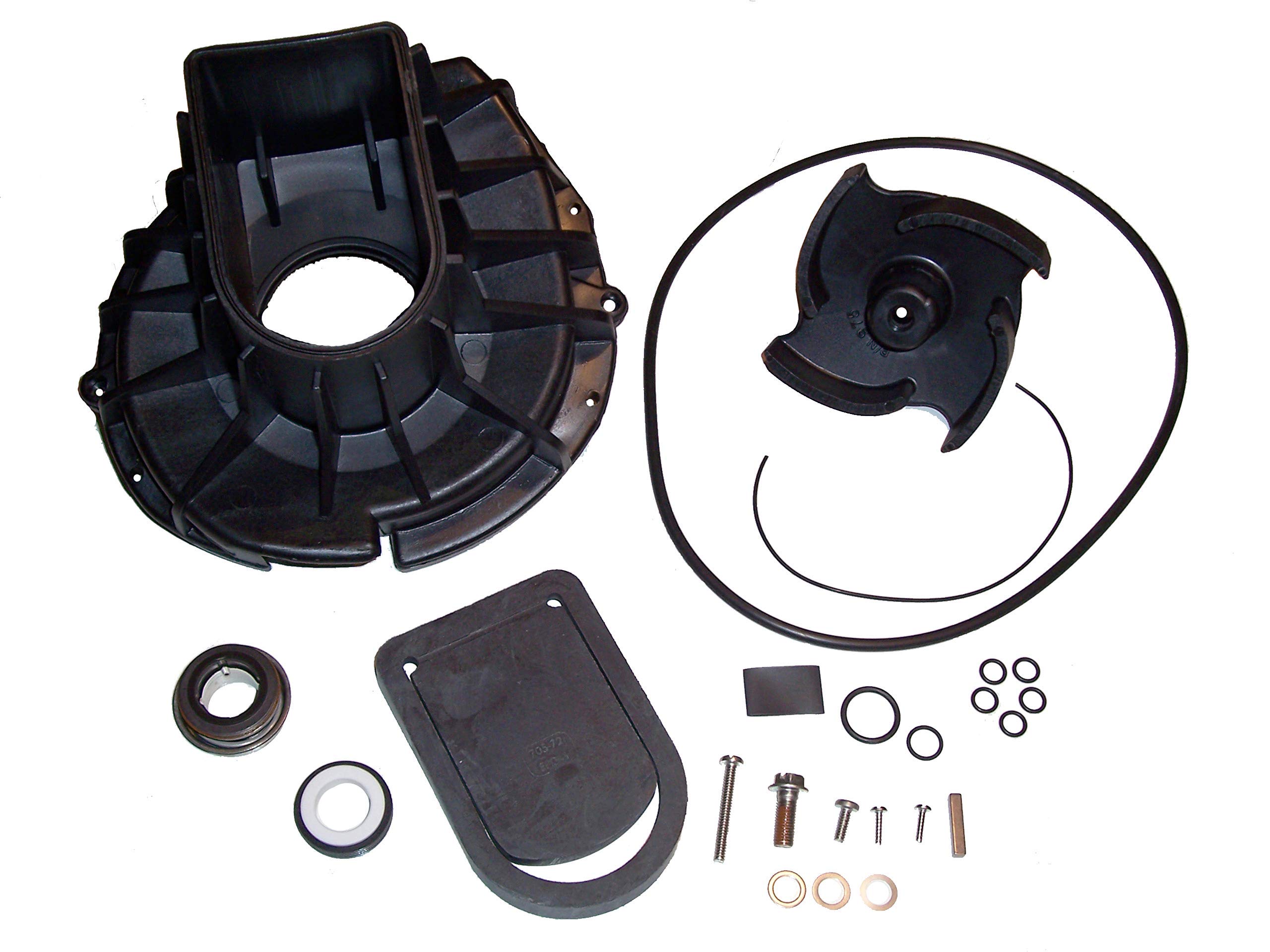 Photo 1 of Pacer Pumps 58-977EP-RS 'S' Series EPDM Water Pump Rebuild Kit with Volute, Impeller, Seal and Hardware