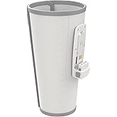 HoMedics Modulair Compression Calf Wrap Massager – Overlapped Compression Therapy with 4 Programs, Adjustable Intensity, Heat Settings, (Battery Sold Separately)