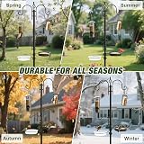 Urban Deco Bird Feeding Station Kit with Metal Suet Feeder and Water Bowl view 6