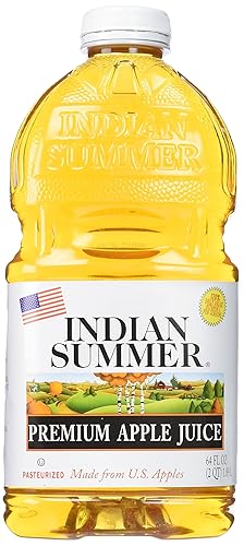 Amazon Com Indian Summer 100 Apple Juice 64 Fluid Ounce Pack Of 8 Grocery Gourmet Food