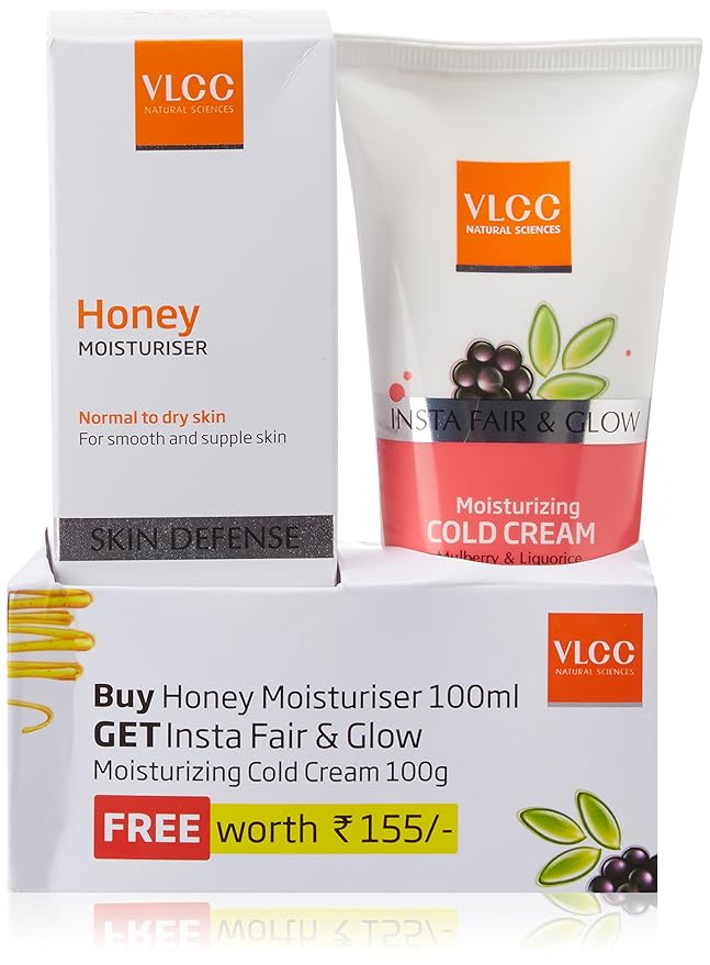 vlcc natural sciences honey moisturiser