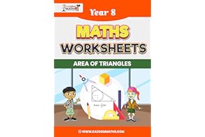 Year 8 Maths Worksheets: Geometry - Area of Triangles