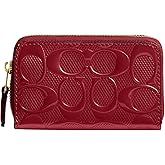 COACH Womens Boxed Essential Small Zip Around Card Case