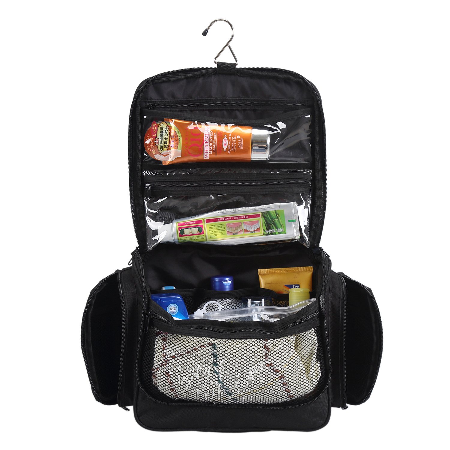 Bidafun colgantes Neceser para hombres y mujeres kit de baño para los