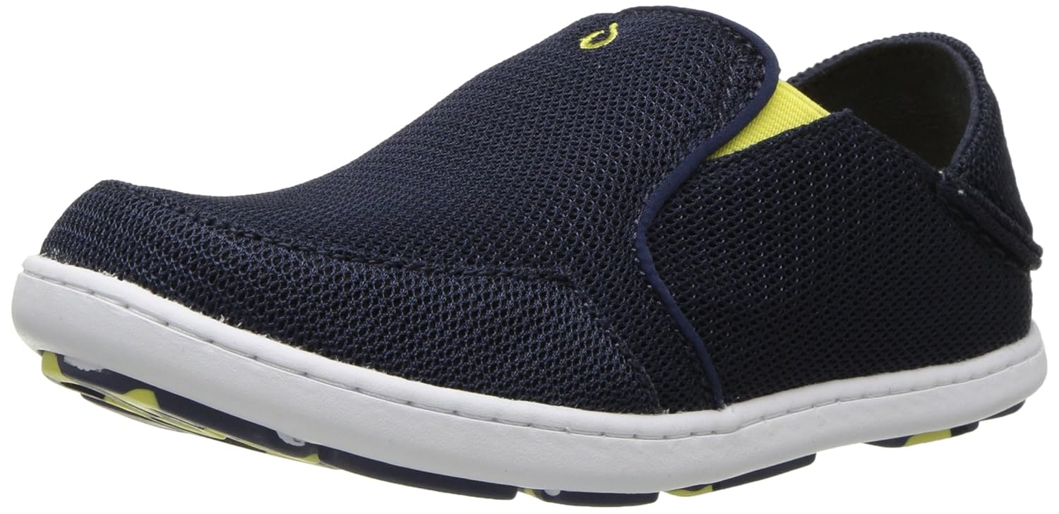 Kids OluKai Boys Nohea Mesh Low Top Slip On Fashion Sneaker