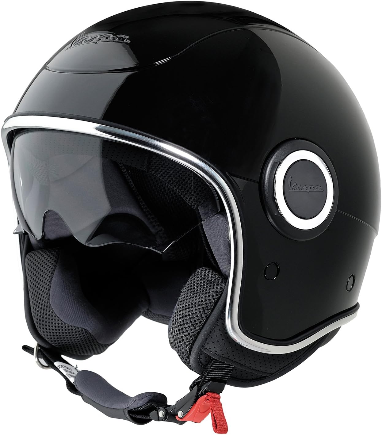 Jethelm Vespa VJ1, schwarz Amazon.de Auto