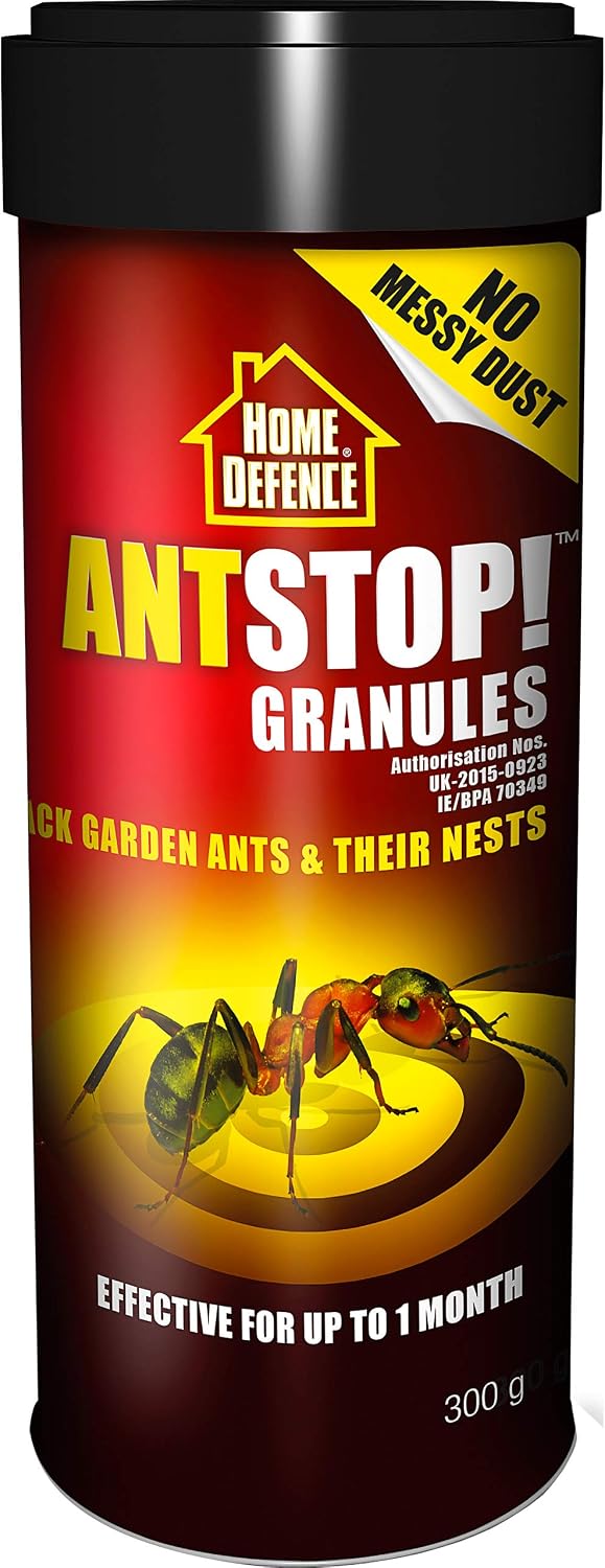 Home Defence Ant Stop! Granules 300g, Old Formulation, Black, 300 grams