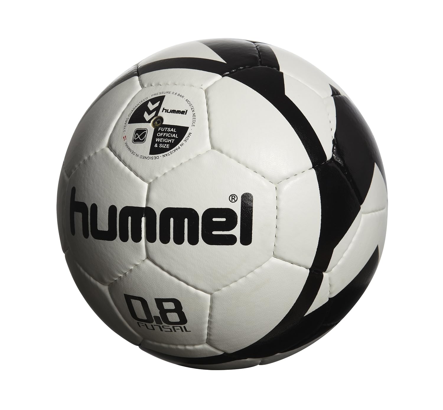 hummel Balón de fútbol abejarrón 0,8, White/Black, 4, 91-068, 9124 ...