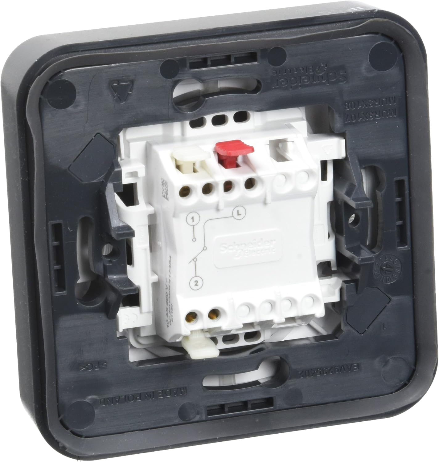 Schneider Electric sc5shn0212518 Mureva Switch Range Grey Blends, 250 V, STYL, Gray - Image 3