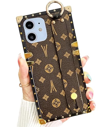 VUITTON iPhone11Pro Max ケース Amazon.com: Rectangle Designer Luxury Case for iPhone 11 pro