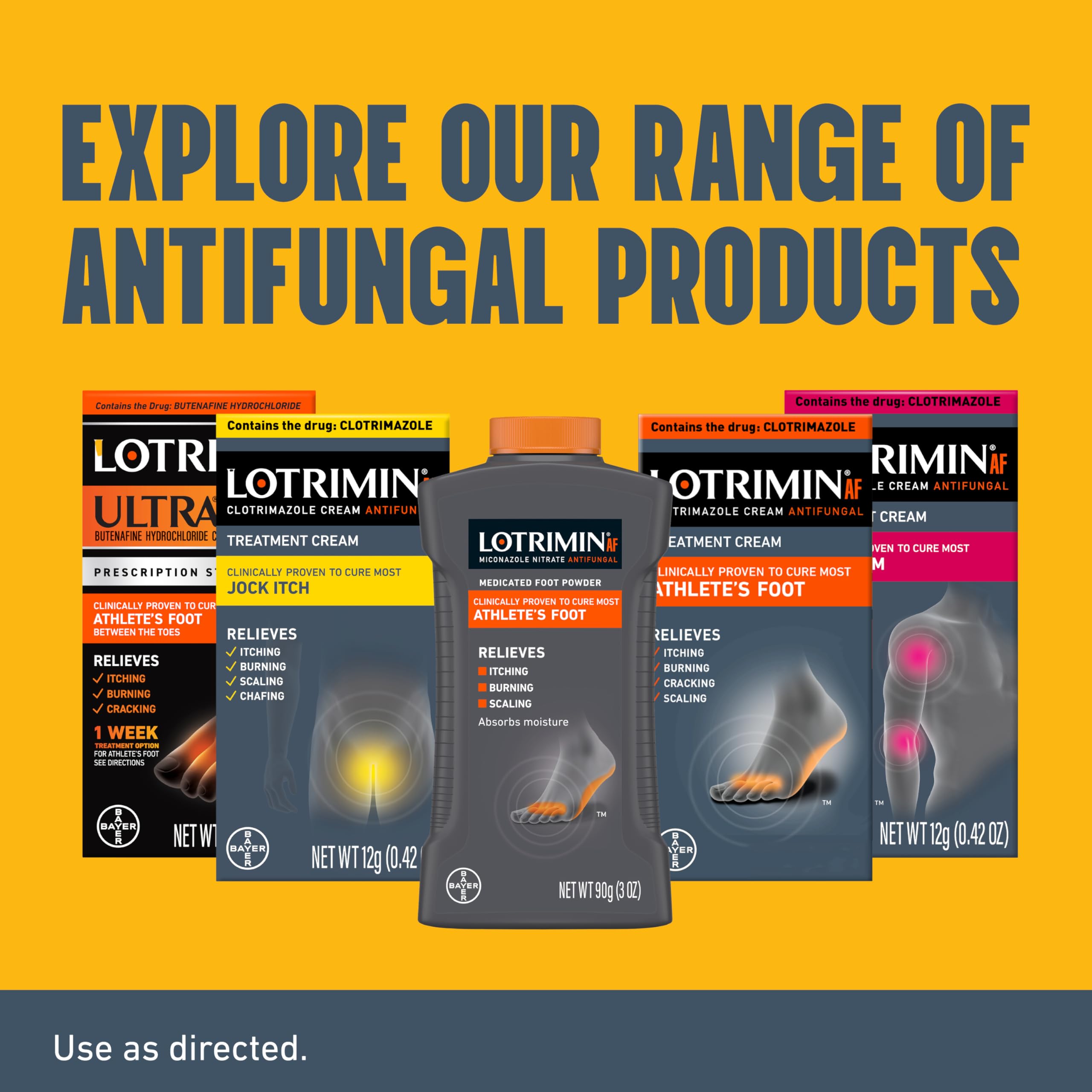 Lotrimin Ultra Jock Itch Cream - Powerful Butenafine Hydrochloride Treatment for Jock Itch, 0.42 Ounce (12 Grams) (Packaging May Vary)