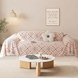 SHANNA 3 Seater Chenille Sofa Cover AB Sided Slipcover Corner Couch Protector