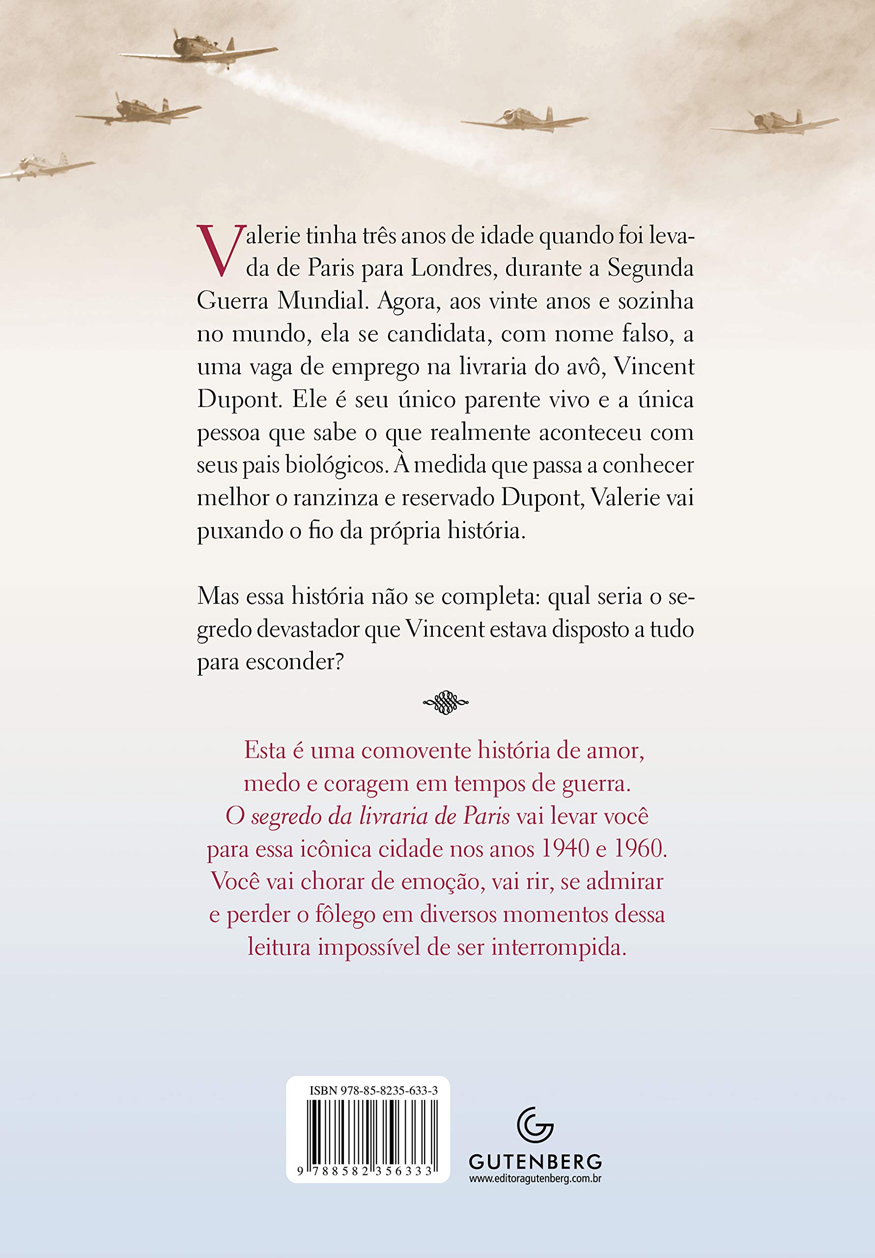 Livro 'O segredo da livraria de Paris' por Lily Graham