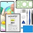 MOVFST Replacement Battery for Samsung Galaxy A51,5150mAh High Capacity Battery Fit for Samsung Galaxy A51 Model SM-A515F SM-A515F/DS with Repair Tool Kits,EB-BA515ABY