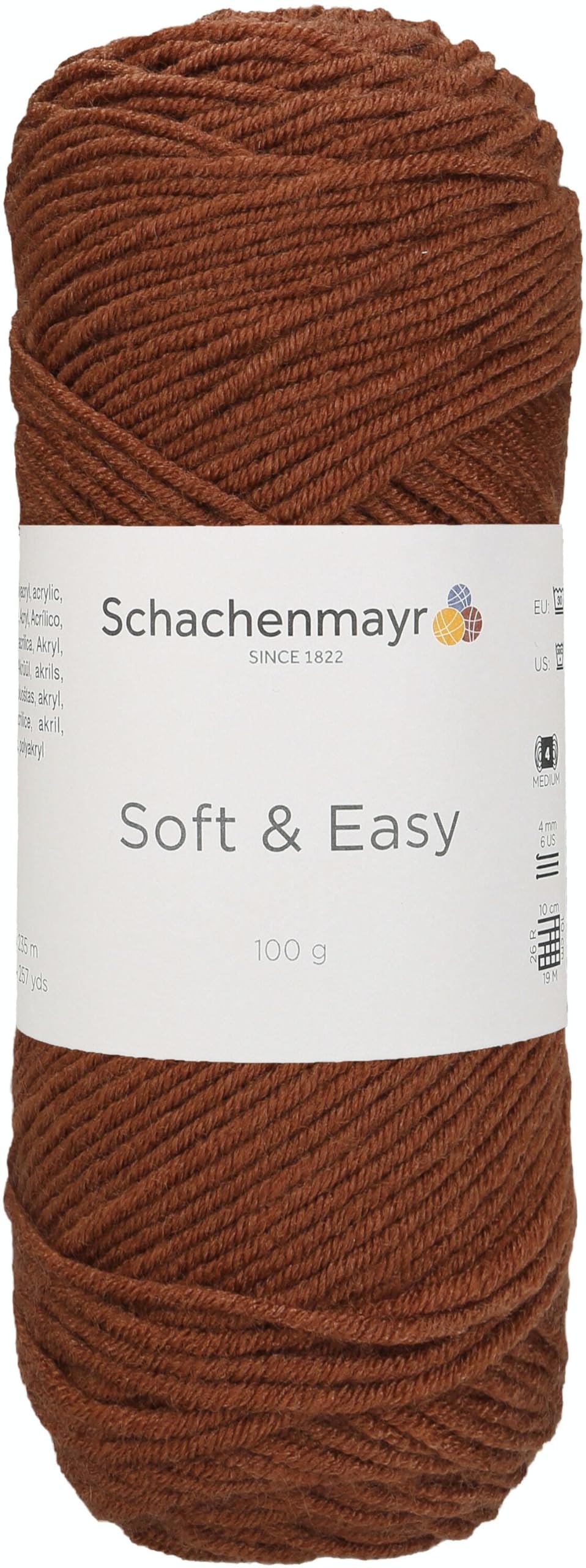 Schachenmayr Soft & Easy 100 g Brick Hand Knitting Yarn