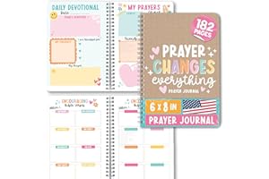 Hadley Designs Guided Prayer Journal For Woman - Daily Prayer Journals For Women, Mens Devotionals Journals, Daily Devotional Journal For Women, Devotional Notebook, Kraft Religious Gifts