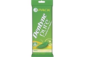 Dentyne Pure Mint with Melon Accents Sugar Free Gum, 3 Packs of 9 Pieces (27 Total Pieces)