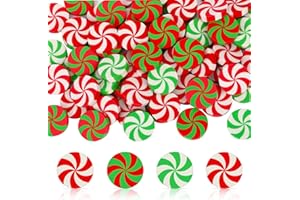JUNEBRUSHS 65Pcs Large Christmas Erasers for Kids Bulk, Cute Candy Cane Pencil Erasers Novelty Holiday Erasers for Student Classroom Rewards Christmas Prizes Gifts Stocking Stuffers