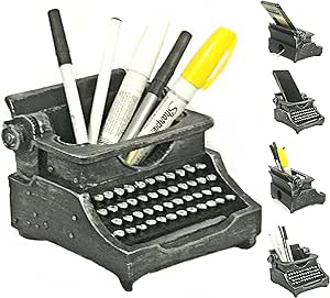 Amazon.com: Bellaa Typewriter Pen Pencil Phone Holder Industrial ...