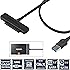 Sabrent USB 3.0 to SSD / 2.5-Inch SATA Hard Drive Adapter [Optimized For SSD, Support UASP SATA III] (EC-SSHD)