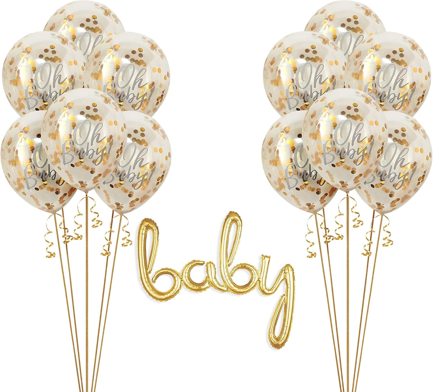 Amazon Com Party City Oh Baby Baby Shower Balloon Kit And