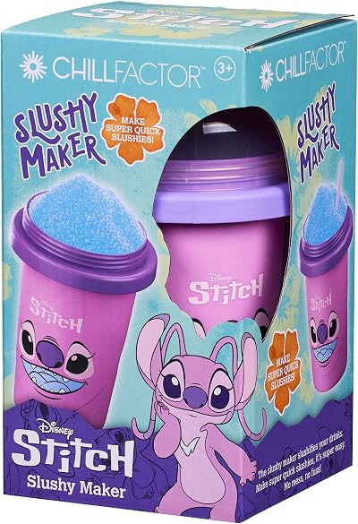 ChillFactor 08259 Disney Stitch Reusable Squeeze Cup Pink