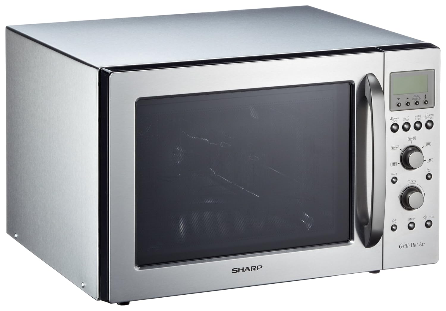 Sharp - Microondas R93Staa, 40L, 900W, Grill Simultaneo, Blanco ...