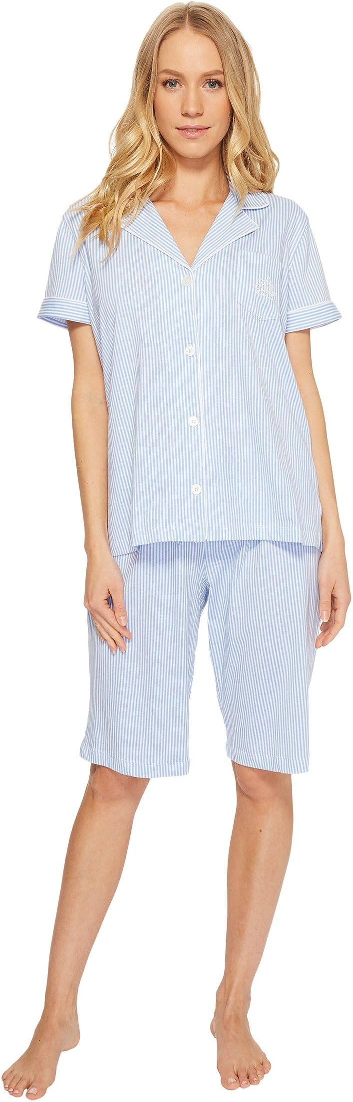 Essentials Bingham Knits Capri PJ Set