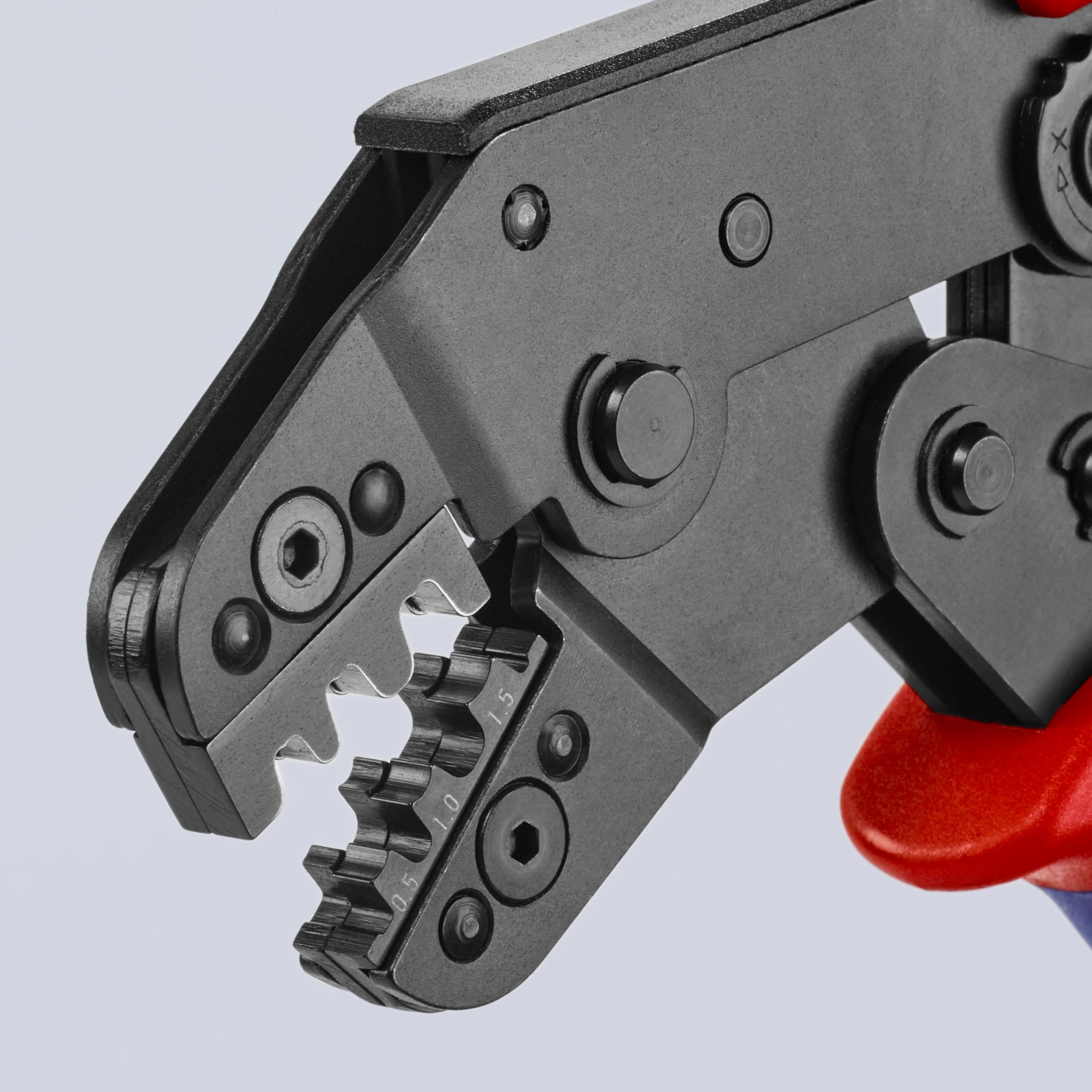 KNIPEX Crimpzange für nicht isolierte offene Steckverbinder 4