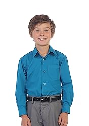 Gioberti Kids and Boys Long Sleeve Dress Shirt and