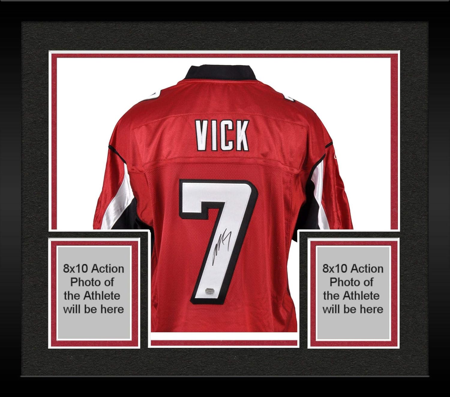 michael vick red jersey