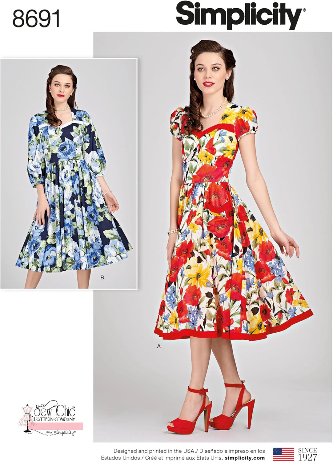 retro inspired dresses