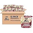 Quaker Instant Oatmeal Instant Oats Express, Apple Cranberry, 1.79 Ounce (Pack of 12)