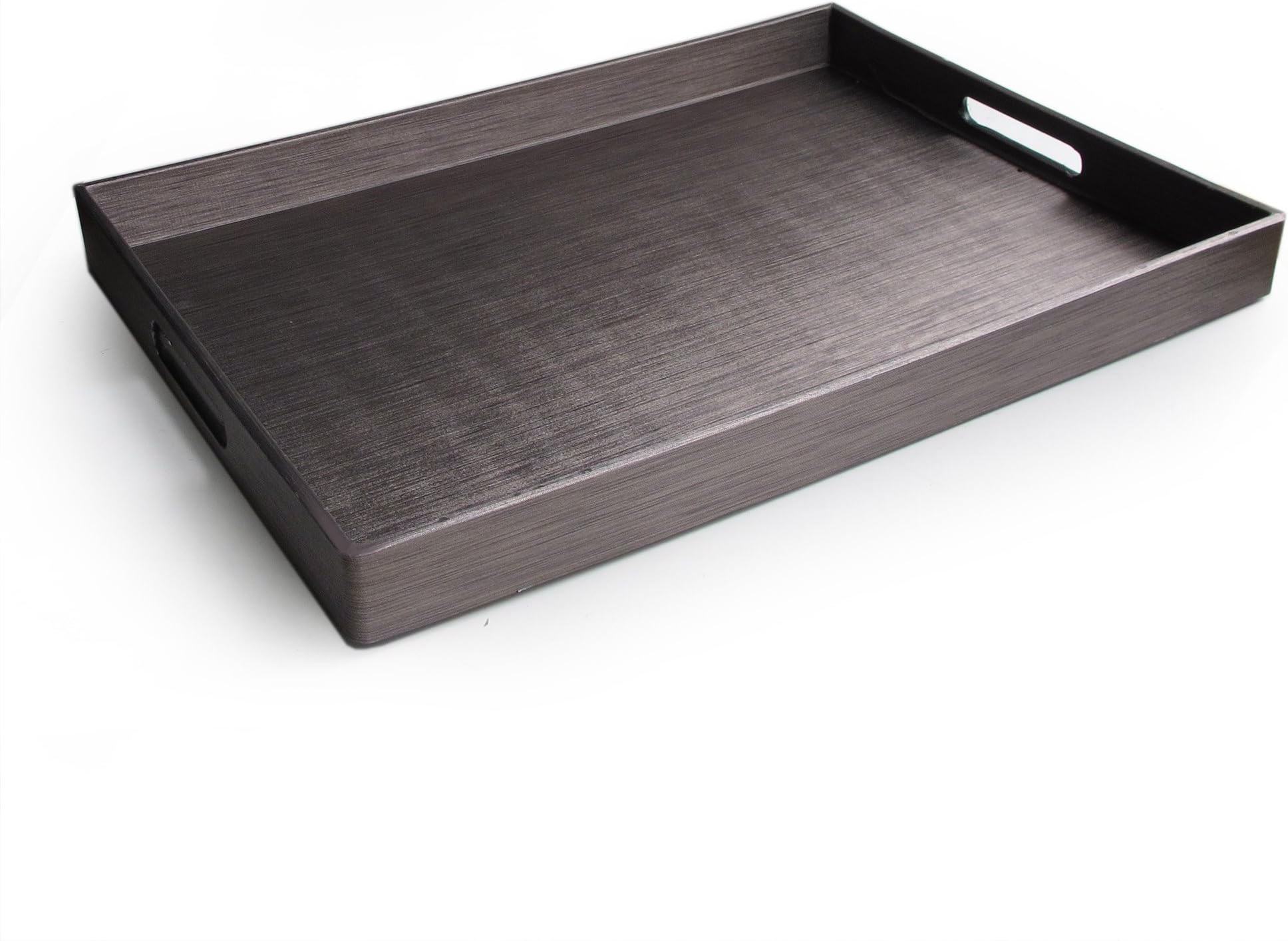 American Atelier Serving Tray – Large Rustic Decorative Platter w/Carry Handles for Food, Drinks, Ottoman or Centerpiece – Perfect Gift Idea for Birthday, Holiday & More