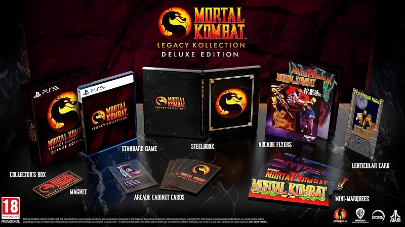 Mortal Kombat: Legacy Kollection - Edição Deluxe - PS5