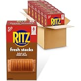 RITZ Fresh Stacks Whole Wheat Crackers, 48 Multi Snack Packs | Bulk Travel Snacks, Individually Wrapped