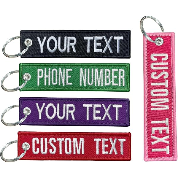 Rotary13B1 FLIGHT CREW - Navy Blue/white - 5pcs Key Chains at